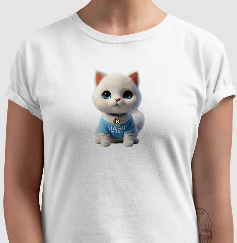 Camiseta Mascote Hash - CriptoSensu