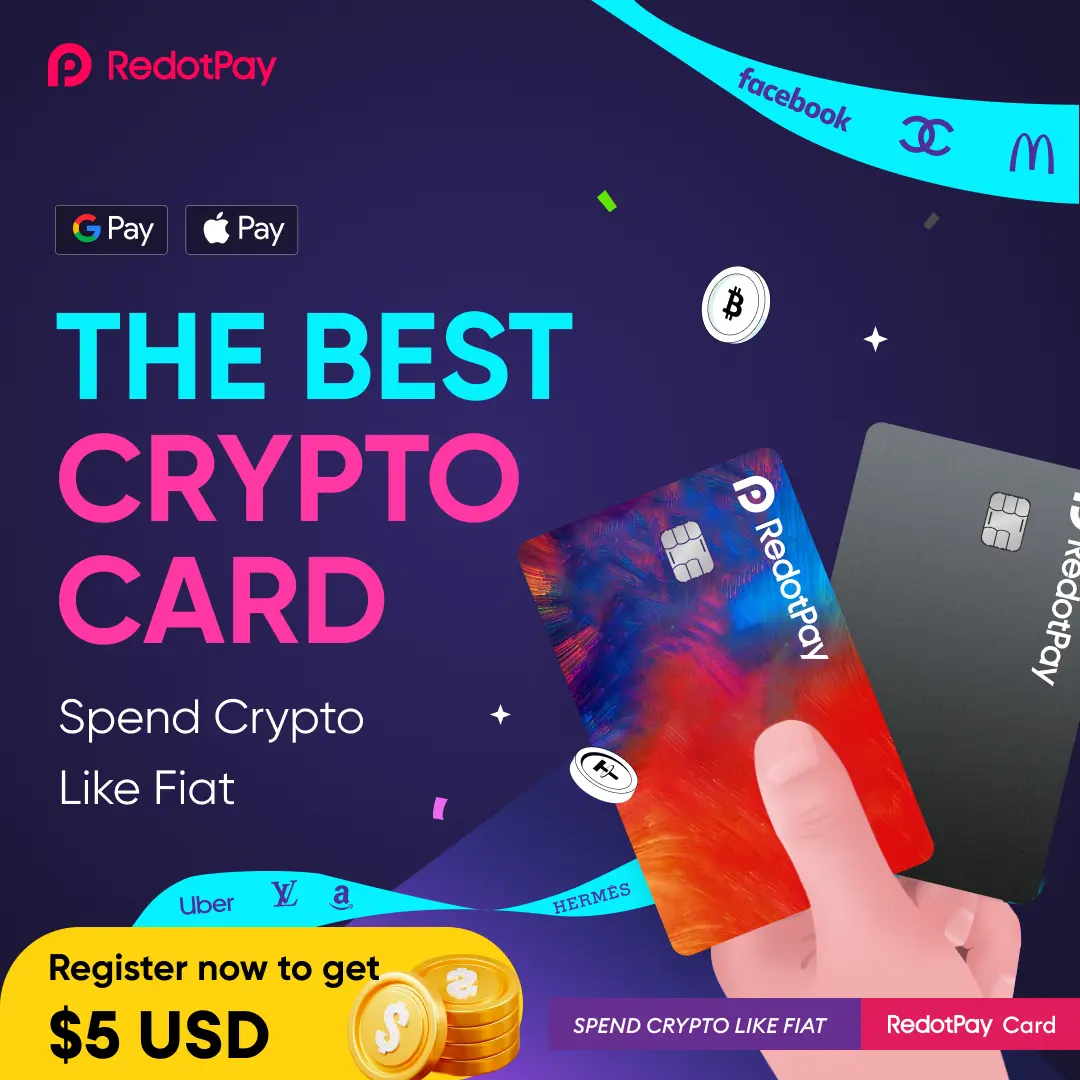 RedotPay Visa Criypto Card