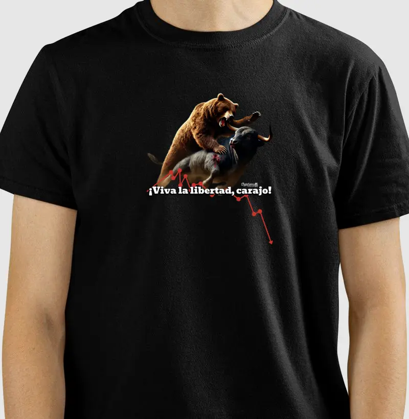 Camiseta Viva la liberdad - CryptoSensu