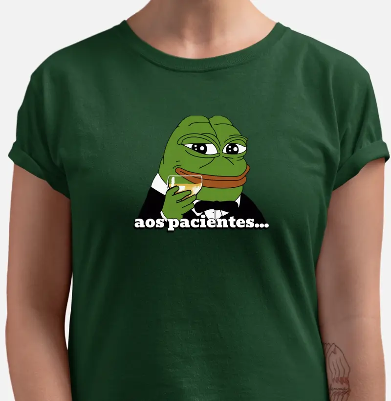 Camiseta Aos pacientes (Pepe)