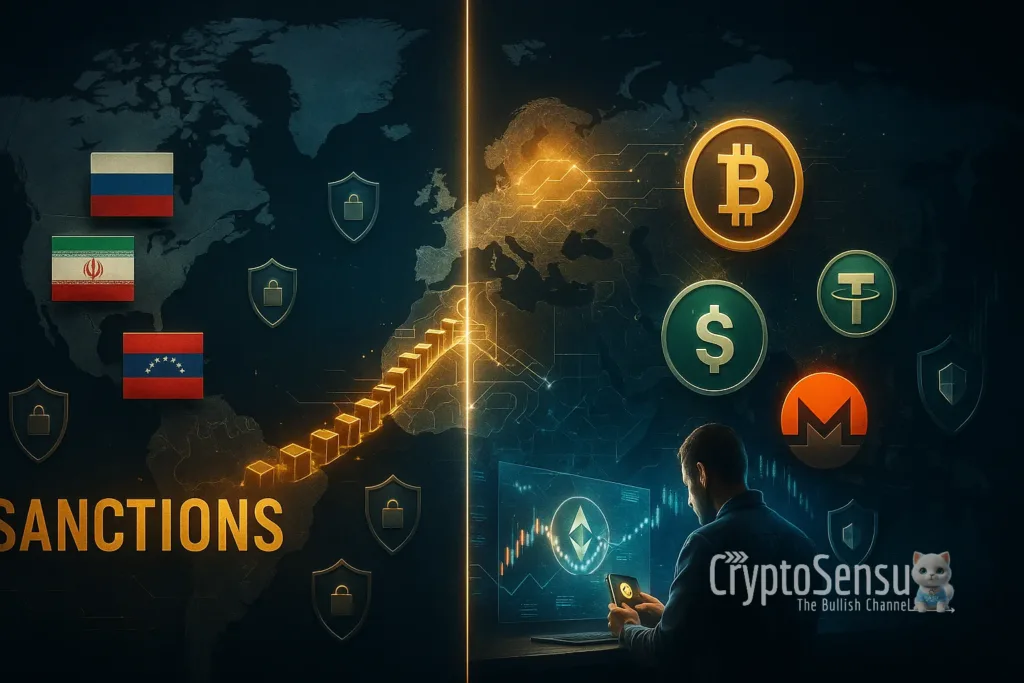 Criptomoedas e sanções econômicas