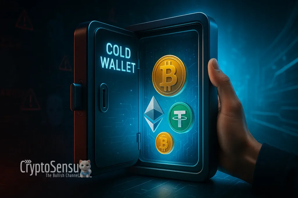 Como usar uma Cold Wallet