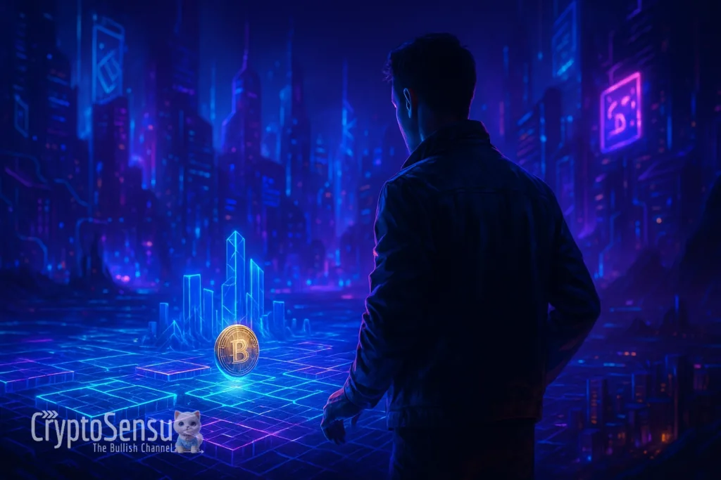 como investir no metaverso com terrenos digitais