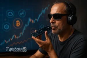 Acessibilidade digital em criptomoedas com assistente de voz