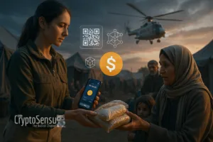 Blockchain ajuda humanitária em campo de refugiados com uso de criptomoedas