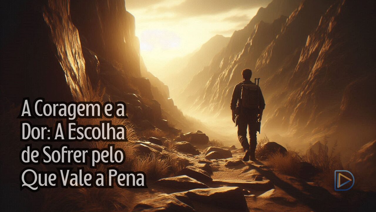 A Coragem e a Dor: A Escolha de Sofrer pelo que Vale a Pena