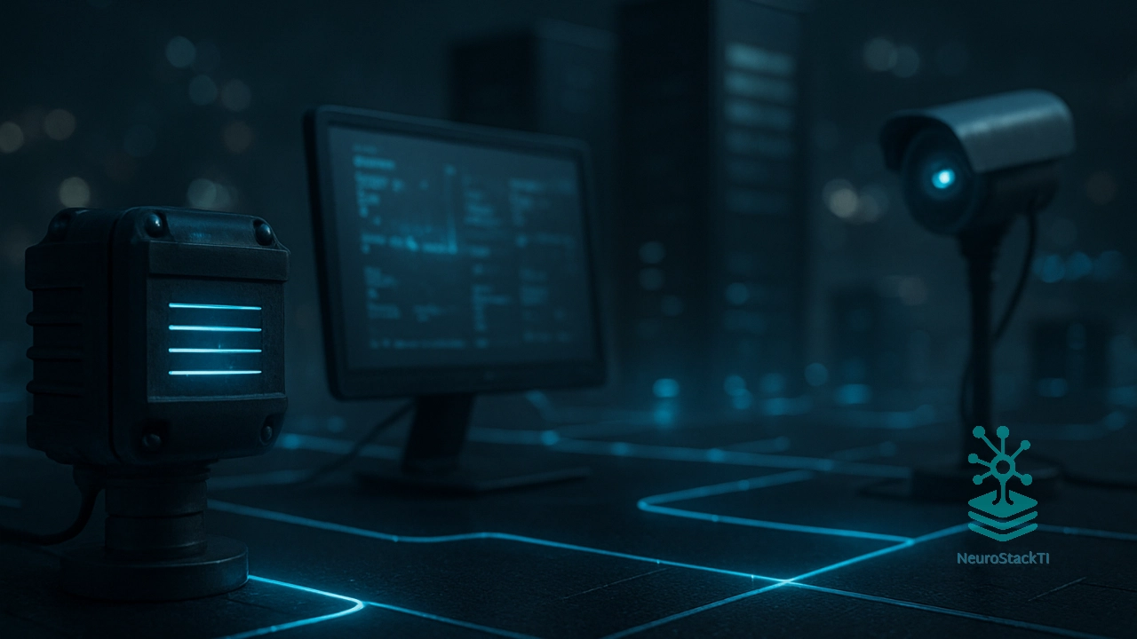 Rede distribuída de edge computing em operação