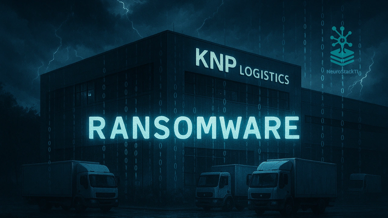 Ataque de ransomware paralisa empresa de logística britânica KNP Logistics