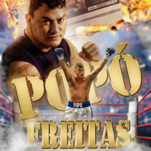 Imagem promocional de Popó no evento Fight Music Show