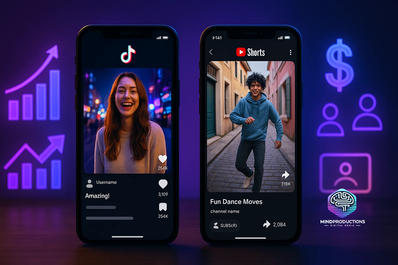 YouTube Shorts vs TikTok