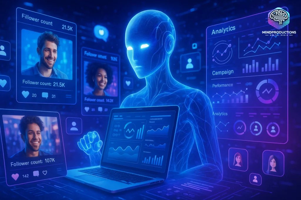 agentes de IA no marketing de influência