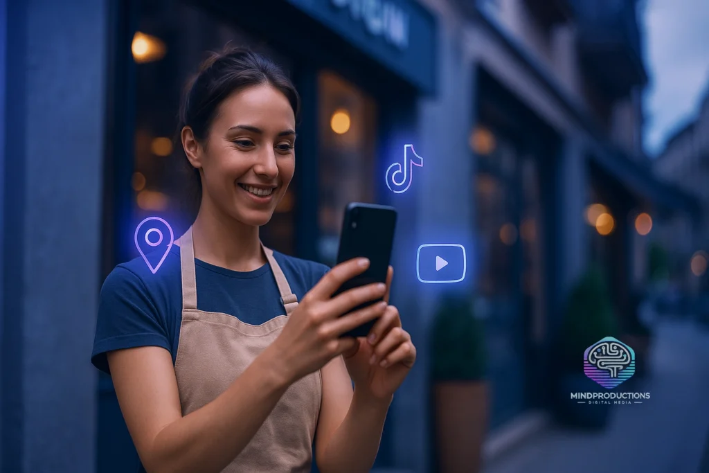 SEO local com vídeos curtos para negócios físicos