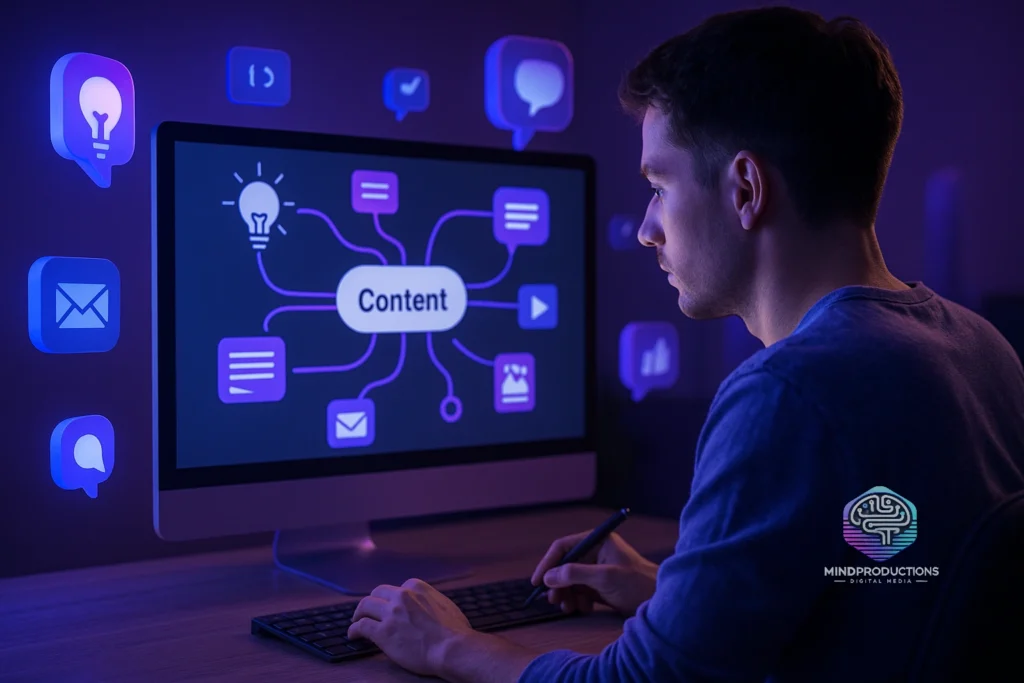 Como Usar Mapas Mentais para Criar Conteúdo com Clareza e Velocidade